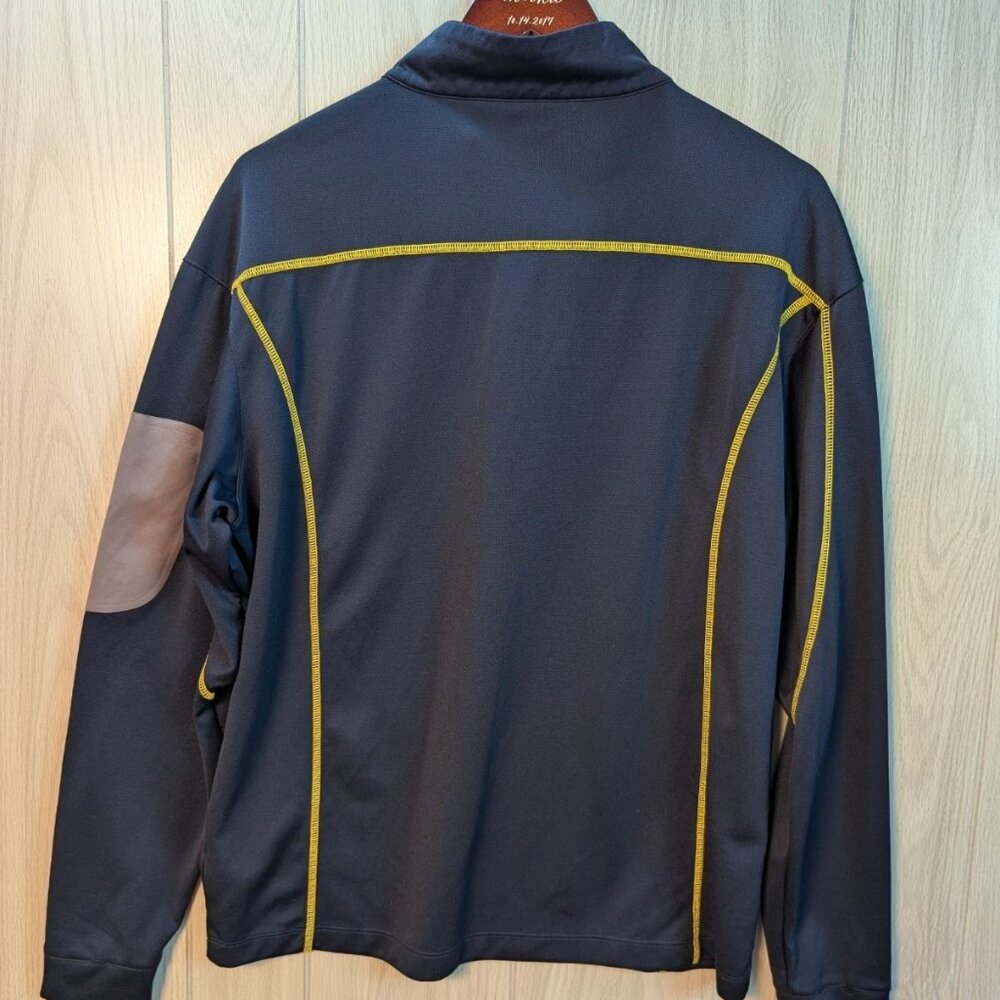Michigan Wolverines NCAA Navy Blue PING Golf Athletic Pullover Mens Large - Picture 3 of 6